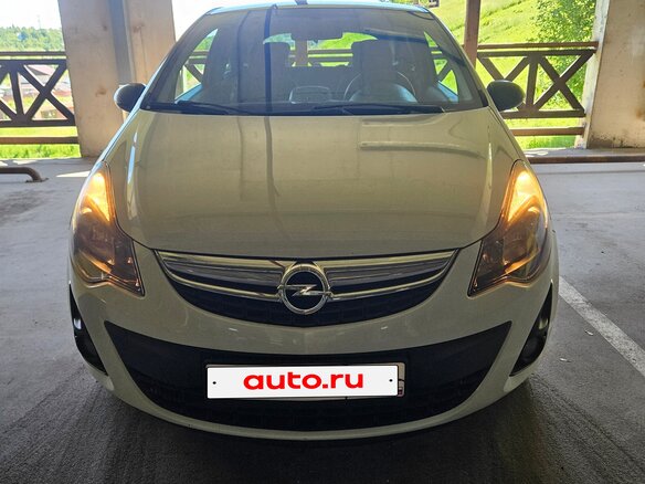 2012 Opel Corsa D Рестайлинг II, белый - вид 14