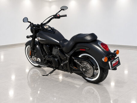 2018 Kawasaki VN900 Vulcan, чёрный, 751412 рублей, вид 4