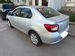 2017 Renault Logan II, серебристый, 610000 рублей, вид 4