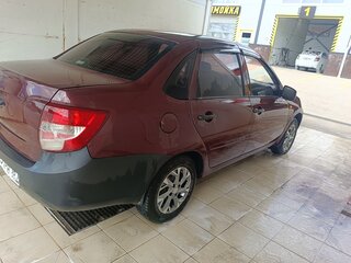 2012 Lada (ВАЗ) Granta I, серебристый, 350000 рублей, вид 4
