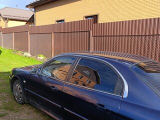 2008 Hyundai Sonata ТагАЗ IV (EF) Рестайлинг, синий, 480000 рублей, вид 4