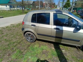 2008 Hyundai Getz I Рестайлинг, бежевый, 400000 рублей, вид 2