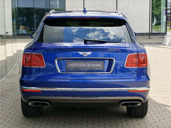2016 Bentley Bentayga I, синий, 8750000 рублей - вид 5