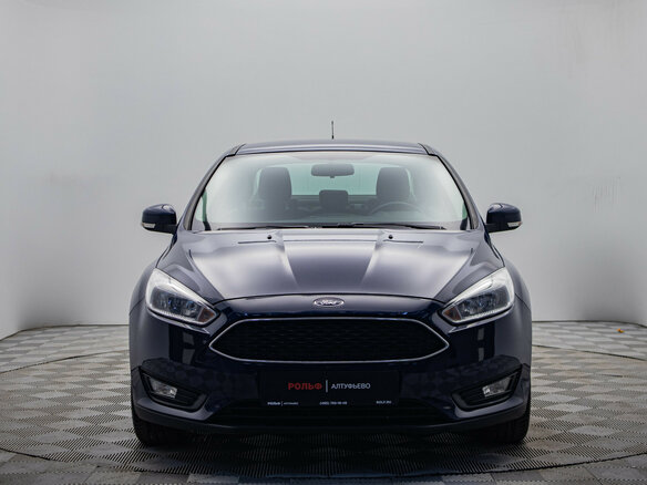 2017 Ford Focus III Рестайлинг, синий, 1112000 рублей - вид 1