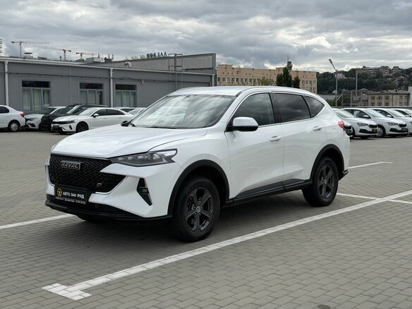 2023 Haval F7 I Рестайлинг, белый - вид 2