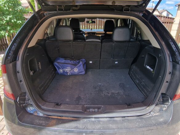 2014 Ford Edge I Рестайлинг, чёрный, 1250000 рублей - вид 12