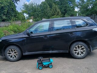 2013 Mitsubishi Outlander III, чёрный, 1289000 рублей, вид 4