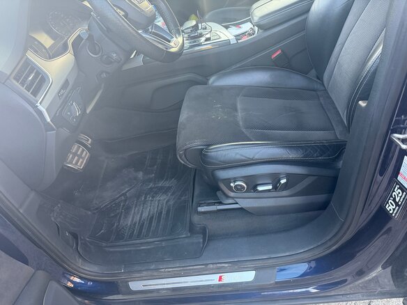 2019 Audi Q7 II (4M), синий, 4500000 рублей - вид 9