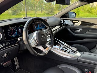 2020 Mercedes-Benz AMG GT 4-Door Coupe 43 I, чёрный, 7700000 рублей, вид 5