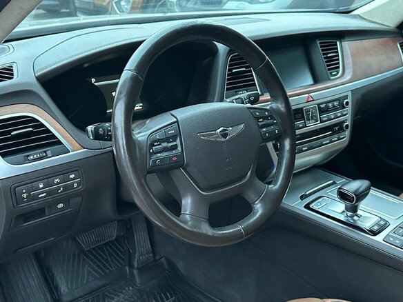2019 Genesis G80 I, чёрный - вид 9