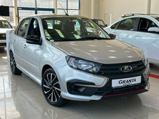 2024 Lada (ВАЗ) Granta Sport I Рестайлинг, серебристый, 1440000 рублей, вид 2