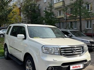 2013 Honda Pilot II Рестайлинг, белый, 2000000 рублей, вид 3