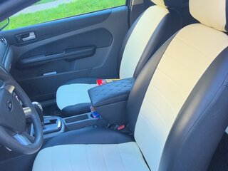 2009 Ford Focus II Рестайлинг, чёрный, 430000 рублей, вид 5
