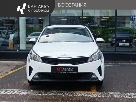 2021 Kia Rio IV Рестайлинг, белый, 1198807 рублей, вид 2