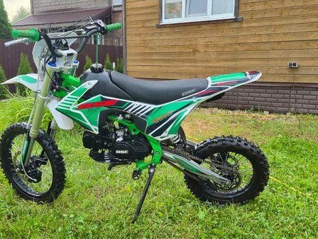 2025 BSE MX 125, зелёный, 55000 рублей, вид 1