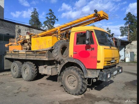 2001 КамАЗ Буровая установка, жёлтый, 2700000 рублей, вид 1