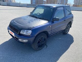 1996 Toyota RAV4 I (XA10), синий, 350000 рублей, вид 1