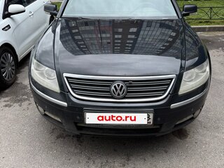 2008 Volkswagen Phaeton Long I, чёрный, 850000 рублей, вид 2