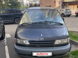 1997 Toyota Previa I (XR10, XR20), серый, 650000 рублей, вид 1