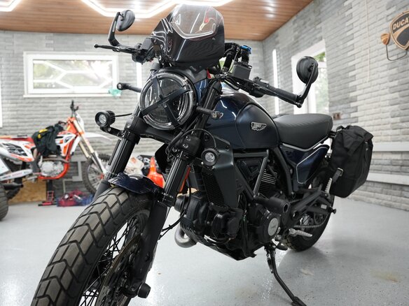 2023 Ducati Scrambler 800, синий, 1400000 рублей - вид 13
