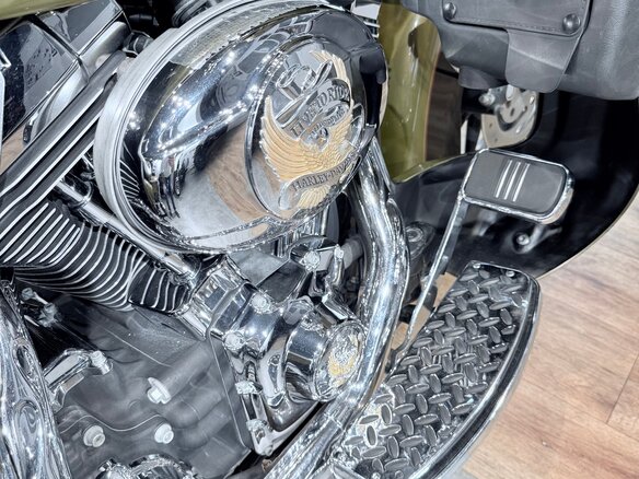 2007 Harley-Davidson Electra Glide, зелёный, 1199000 рублей - вид 24