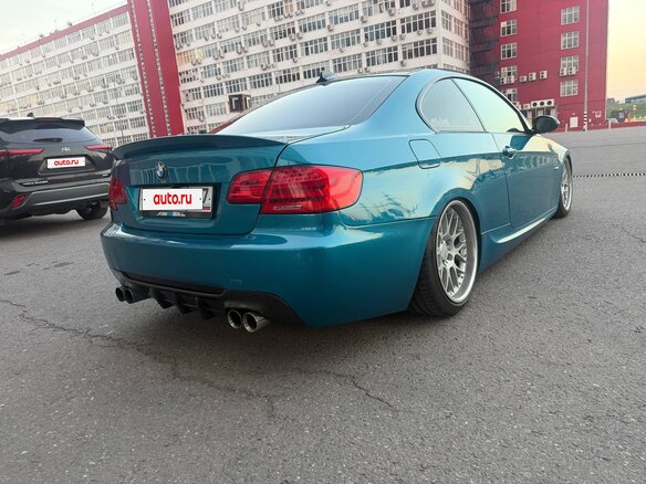 2006 BMW 3 серии 335i V (E90/E91/E92/E93), синий - вид 4