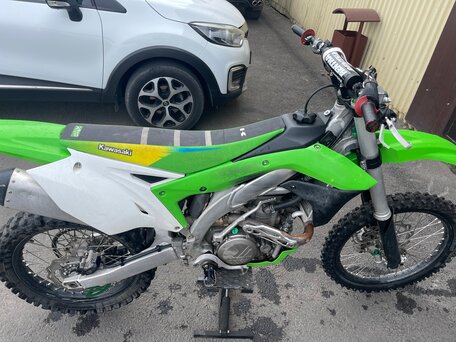 2017 Kawasaki KX 450, зелёный, 500000 рублей, вид 1