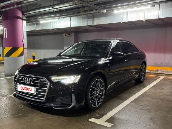2019 Audi A6 45 TFSI V (C8), чёрный - вид 5