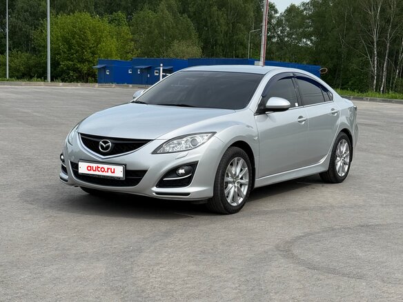 2011 Mazda 6 II (GH) Рестайлинг, серебристый, 1180000 рублей