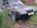1999 Lada (ВАЗ) 2109, серый - вид 1