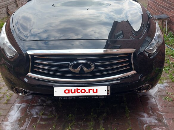 2015 Infiniti QX70, чёрный, 2800000 рублей - вид 1