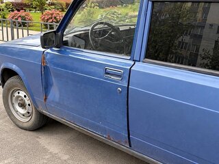 2006 Lada (ВАЗ) 2107, синий, 80000 рублей, вид 4