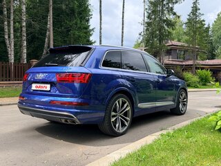 2017 Audi SQ7 I (4M), синий, 6500000 рублей, вид 5