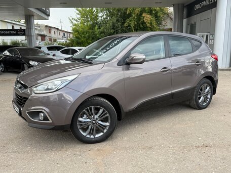 2014 Hyundai ix35 I Рестайлинг, коричневый, 1280000 рублей, вид 2