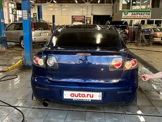 2008 Mazda 3 I (BK) Рестайлинг, синий, 280000 рублей, вид 5