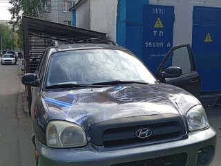 2004 Hyundai Santa Fe I, синий, 395000 рублей, вид 2
