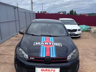 2012 Volkswagen Golf GTI VI, чёрный, 1300000 рублей, вид 3