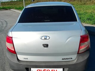 2014 Lada (ВАЗ) Granta I, серебристый, 330000 рублей, вид 2