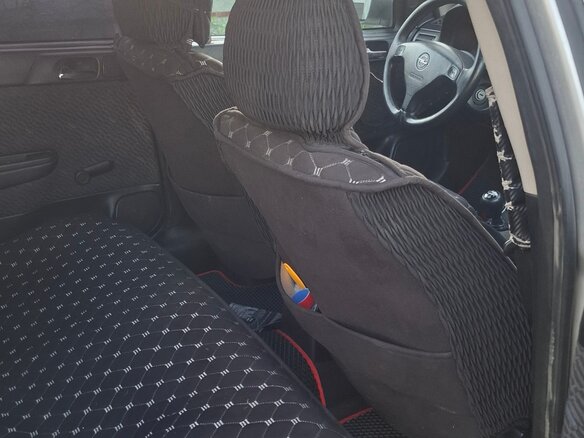 2001 Opel Astra G, серебристый, 350000 рублей - вид 10