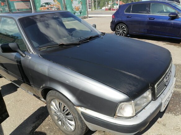 1991 Audi 80 V (B4), серый, 150000 рублей - вид 12