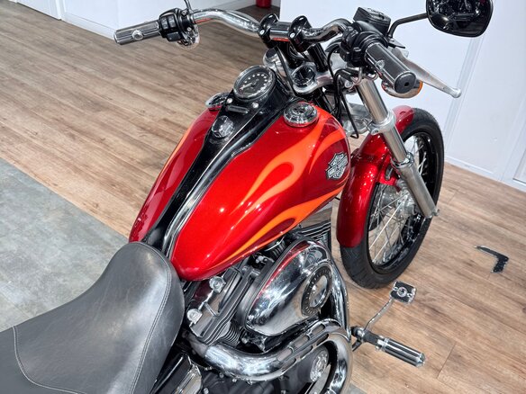 2012 Harley-Davidson Dyna Wide Glide, красный - вид 9