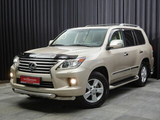 2012 Lexus LX 570 III Рестайлинг, бежевый, 4097000 рублей, вид 1
