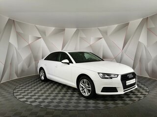 2017 Audi A4 30 TFSI Long V (B9), белый, 1765150 рублей, вид 3