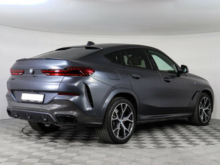 2021 BMW X6 40d III (G06), серый, 8820000 рублей, вид 2