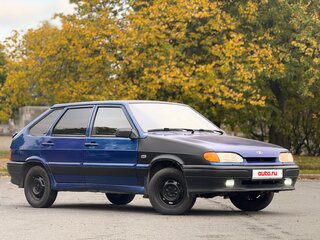 2007 Lada (ВАЗ) 2114, синий, 210000 рублей, вид 3