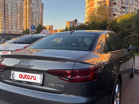 2018 Audi A4 V (B9), серый - вид 4