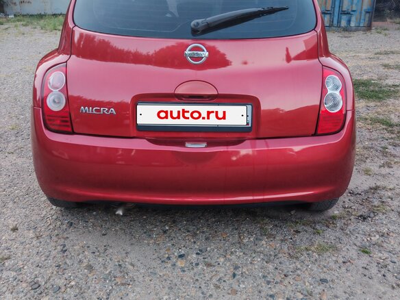 2006 Nissan Micra III (K12), красный, 470000 рублей - вид 4