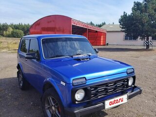 2002 Lada (ВАЗ) 2121 (4x4) I Рестайлинг, синий, 380000 рублей, вид 3