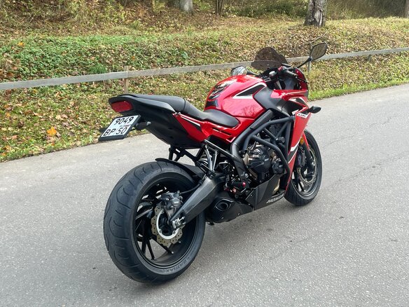 2017 Honda CBR 650F, красный, 650000 рублей - вид 8
