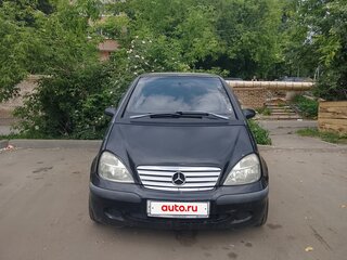 1998 Mercedes-Benz A-Класс 160 I (W168), чёрный, 250000 рублей, вид 1